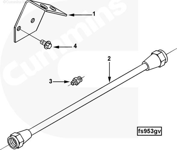 Cummins 3279487 Adapter Connection - Truck To Trailer