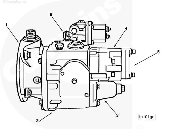 Cummins 3279568 Fuel Pump Body - Truck To Trailer