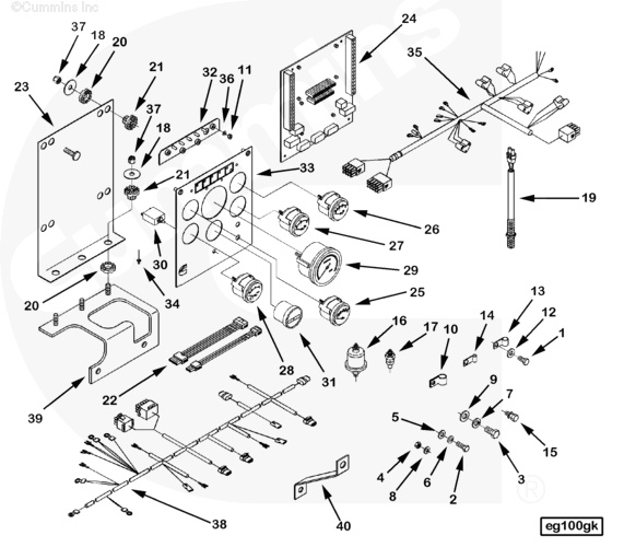 Cummins 3331416 Wiring Harness - Truck To Trailer