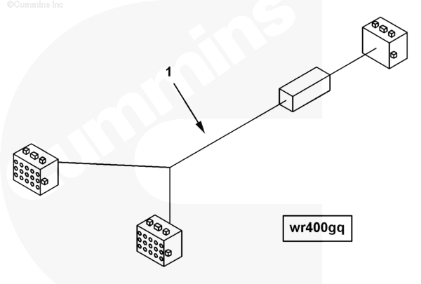 Cummins 3348836 Wiring Harness - Truck To Trailer