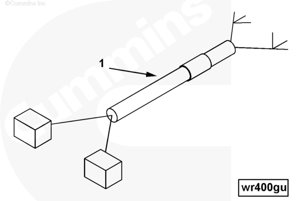 Cummins 3348840 Wiring Harness - Truck To Trailer