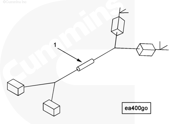 Cummins 3348842 Wiring Harness - Truck To Trailer