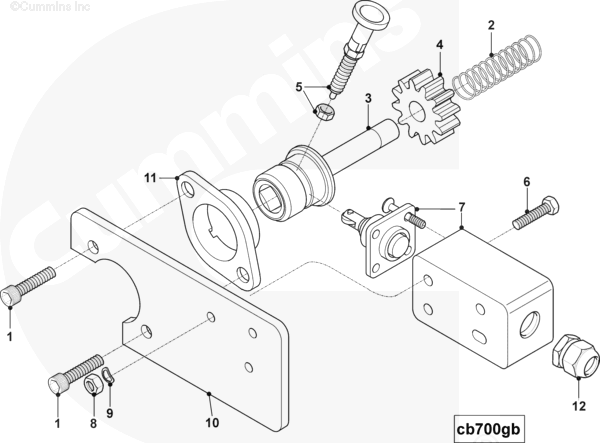 Cummins 3420963 Toggle Switch - Truck To Trailer