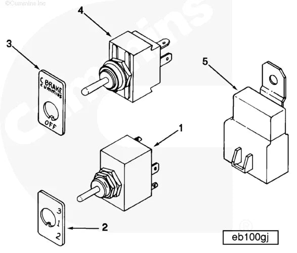 Cummins 3616172 Relay Truck To Trailer
