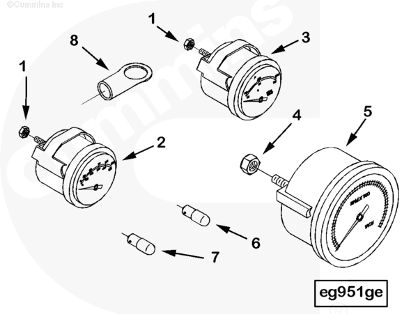 Cummins 3625505 Electrical Connector - Truck To Trailer