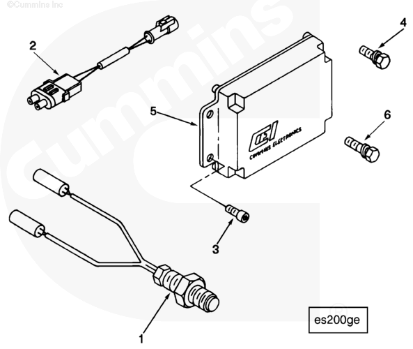 Cummins 3654049 Wiring Harness - Truck To Trailer