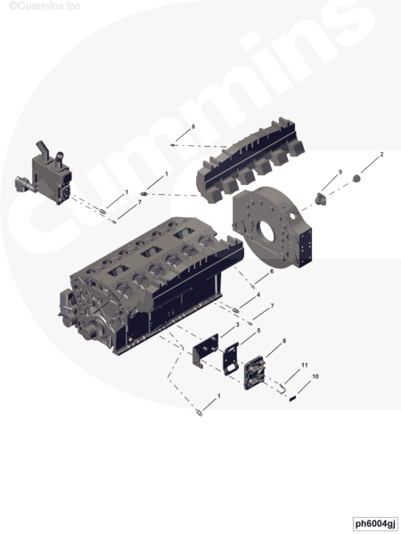 Cummins 3659399 Electrical Connector - Truck To Trailer