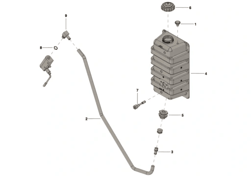 Cummins 3800772 Centinel Tank Kit - Truck To Trailer