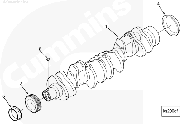 Cummins 3800968 Seal Kit - Truck To Trailer