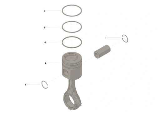 Cummins 3802092 Engine Piston Kit - Truck To Trailer