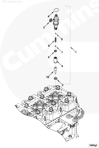 Cummins 3802313 Fuel Injector Kit - Truck To Trailer