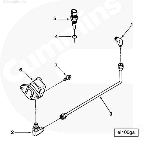 Cummins 3803777 Pressure Sensor - Truck To Trailer