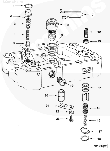 Cummins 3871699 Engine Brake – Truck To Trailer