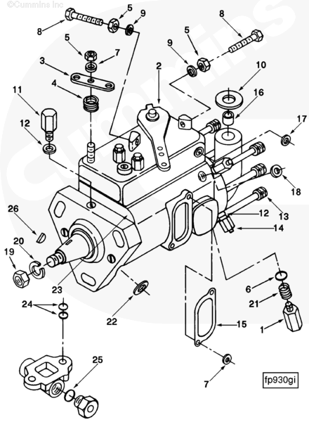 Cummins 3904654 Copper Washer – Truck To Trailer