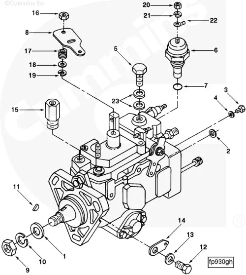 Cummins 3907477 Shim - Truck To Trailer