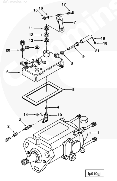 Cummins 3913407 ListCav Service Parts - Truck To Trailer