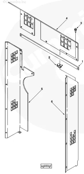Cummins 3917179 Fan Guard Brace - Truck To Trailer