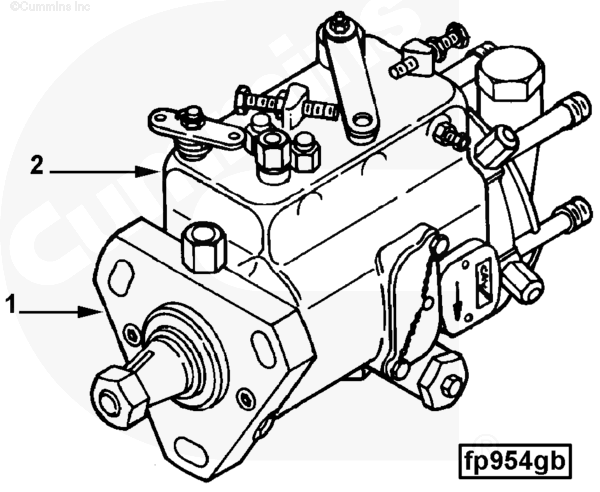 Cummins 3917884 Electric Governor - Truck To Trailer
