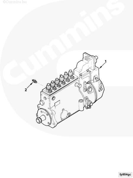 Cummins 3921837 Fuel Injection Pump - Truck To Trailer