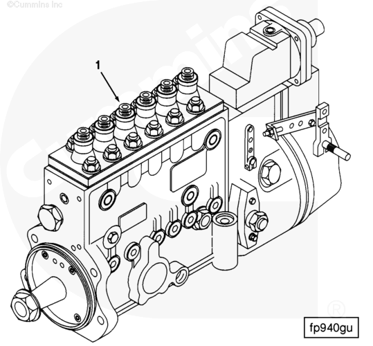 Cummins 3921972 Fuel Injection Pump - Truck To Trailer