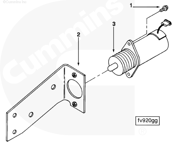 Cummins 3921980 Fuel Pump Solenoid - Truck To Trailer