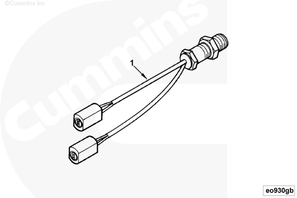 Cummins 3926041 Speed Sensor - Truck To Trailer