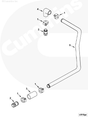 Cummins 3926771 Compressor Air Inlet Tube - Truck To Trailer