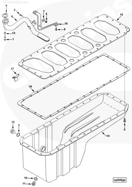 Cummins 3927602 Oil Pan - Truck To Trailer