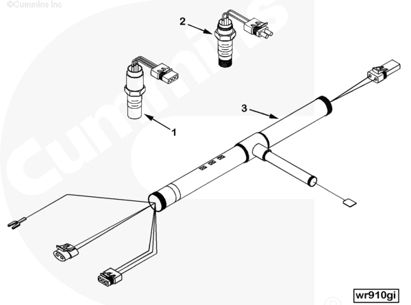 Cummins 3930244 Temperature Sensor - Truck To Trailer