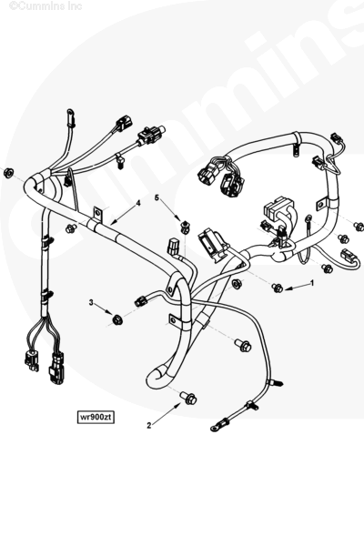 Cummins 3946665 Wiring Harness - Truck To Trailer