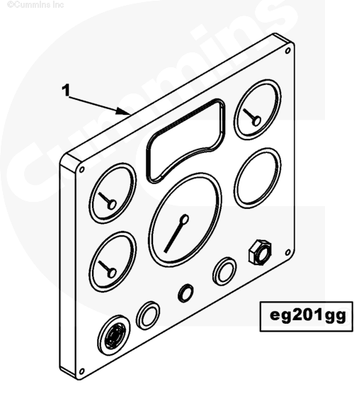 Cummins 3958600 Push Button Switch - Truck To Trailer