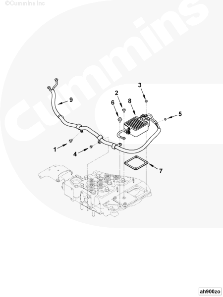 Cummins 3968051 Wiring Harness - Truck To Trailer