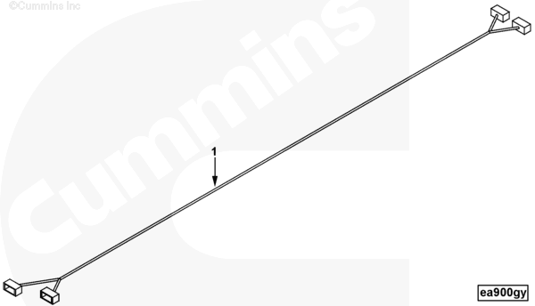 Cummins 3969931 Wiring Harness - Truck To Trailer