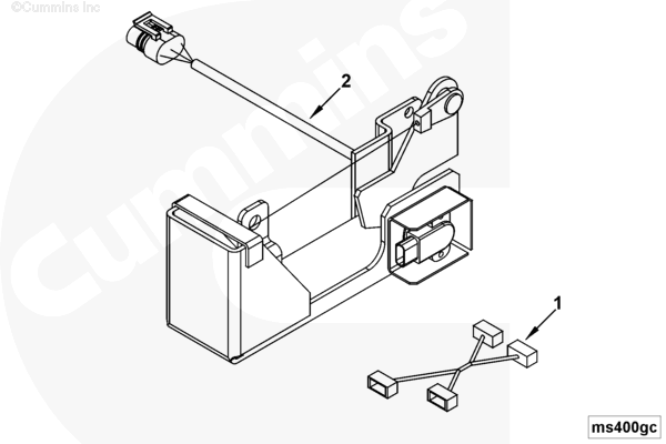 Cummins 3969932 Wiring Harness - Truck To Trailer