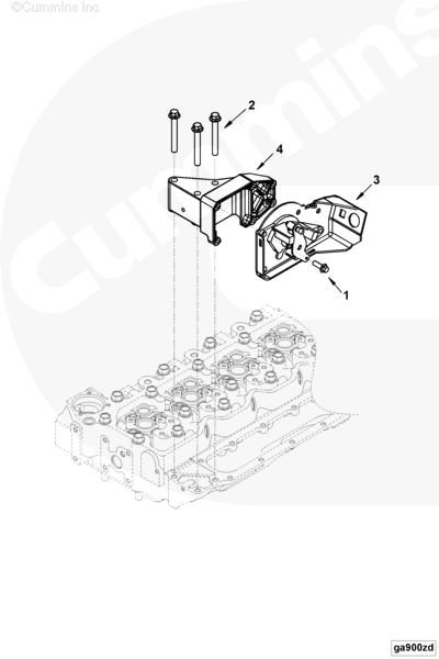 Cummins 3970085 Throttle Control - Truck To Trailer