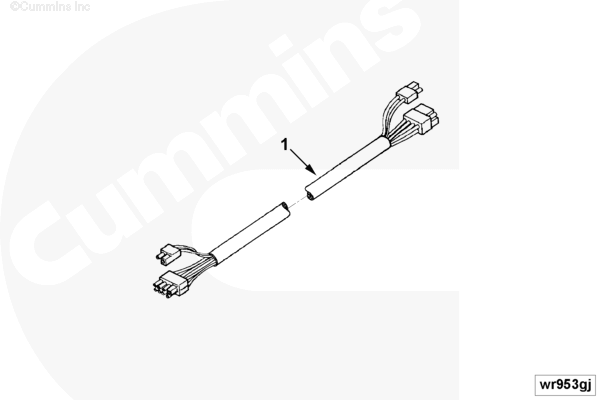 Cummins 3971334 Wiring Harness - Truck To Trailer