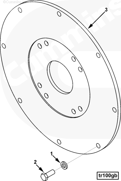 Cummins 4062876 Drive Coupling Adapter - Truck To Trailer