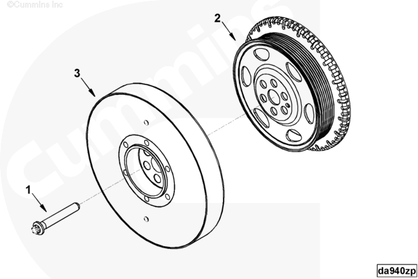 Cummins 4892893 Tuned Vibration Damper - Truck To Trailer