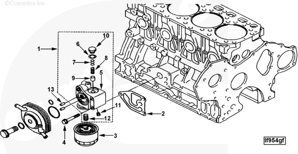 Cummins 4900375 Pressure Regulator Valve - Truck To Trailer