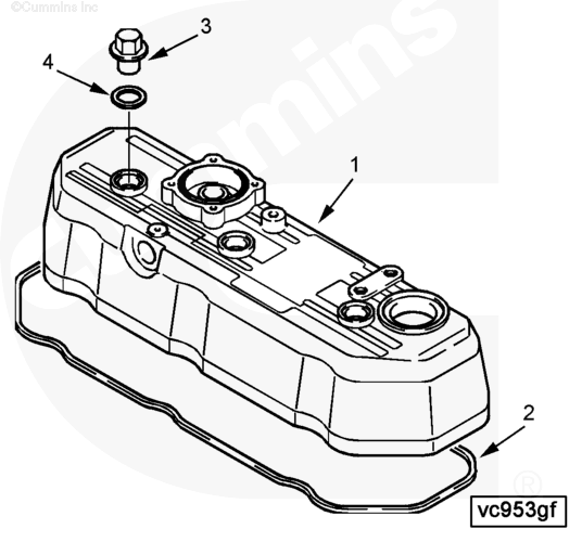 Cummins 4900602 Valve Cover - Truck To Trailer