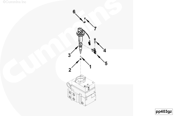 Cummins 4928106 Injector - Truck To Trailer