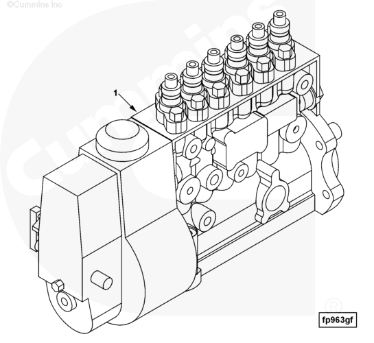 Cummins 4946962 Fuel Pump - Truck To Trailer