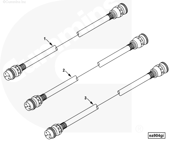 Cummins 4948555 Wiring Harness - Truck To Trailer