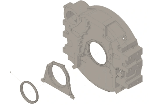 Cummins 4955372 Oil Seal - Truck To Trailer