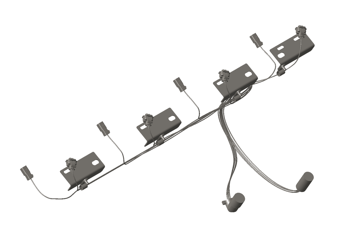 Cummins 4964238 Electronic Control Module Wiring Harness Truck To Trailer