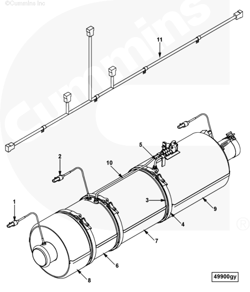 Cummins 4965255 Inlet Module - Truck To Trailer