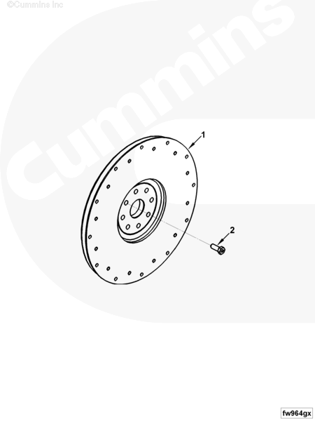 Cummins 4988413 Flywheel - Truck To Trailer