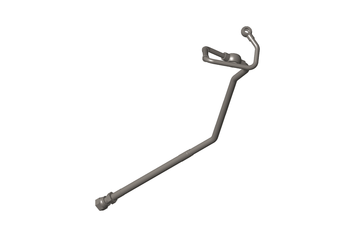 Cummins 5255068 Turbocharger Oil Drain Tube - Truck To Trailer