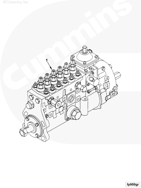 Cummins 5257436 Fuel Injection Pump - Truck To Trailer