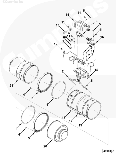 Cummins 5294117 Sensor Bracket - Truck To Trailer